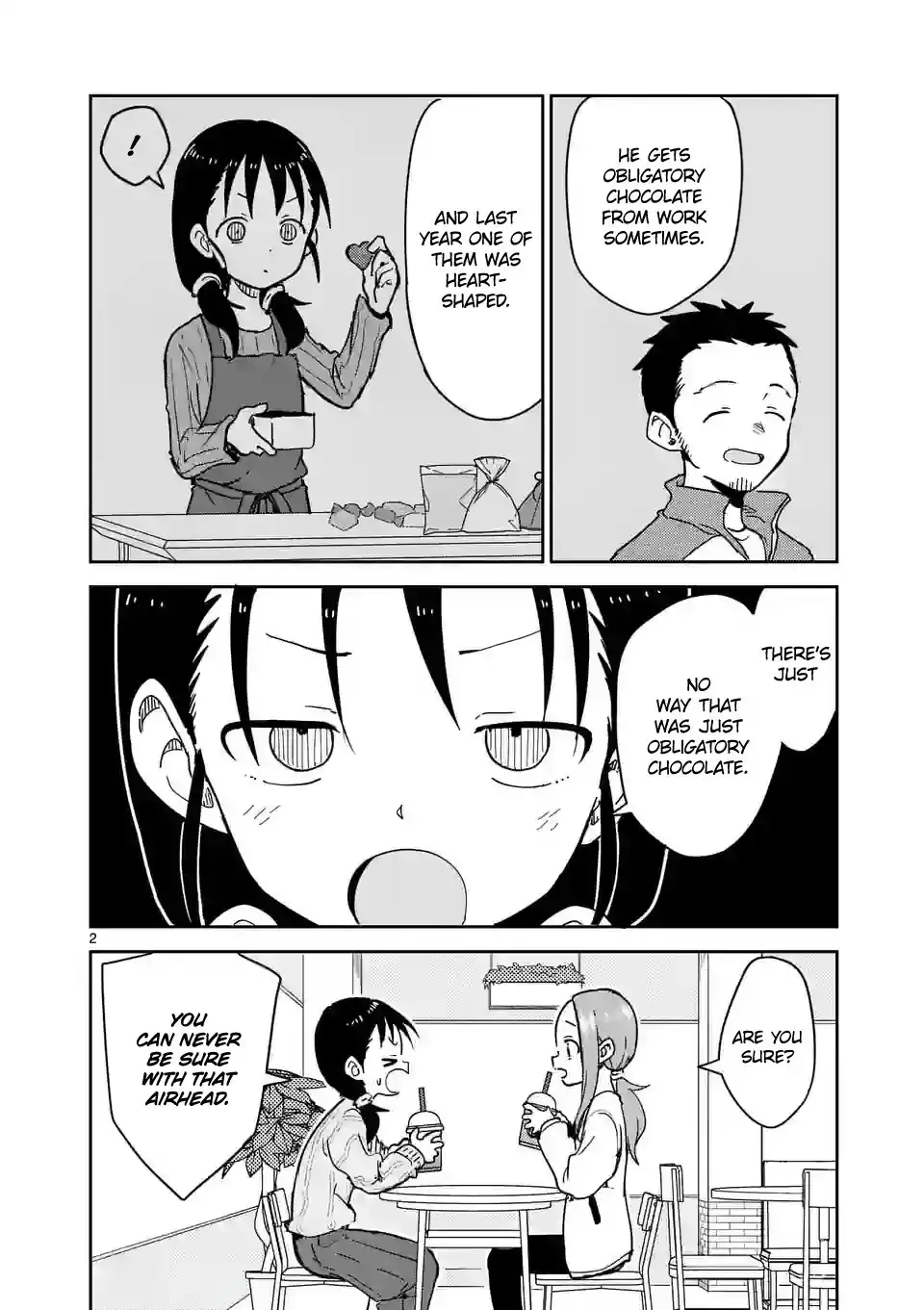 Karakai Jouzu no (Moto) Takagi-san Chapter 265 2